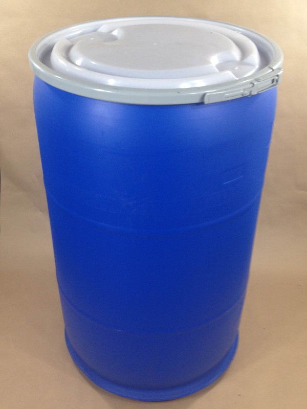 Blue Plastic Barrels And Drums 5 Gallon To 55 Gallon Yankee Containers Drums Pails Cans 4434