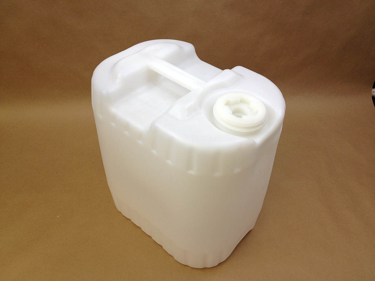2 Gallon Natural HDPE Open Head Pail, UN Rated