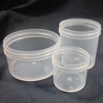 3OZ PLASTIC SAUCE CONTAINER WITH LID 1000PCS/CNT