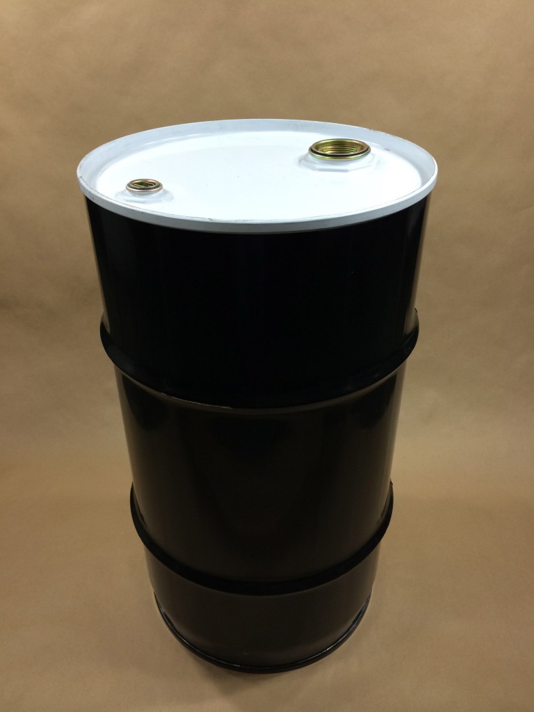 15 Gallon Poly Open Top Drum (With Lid)