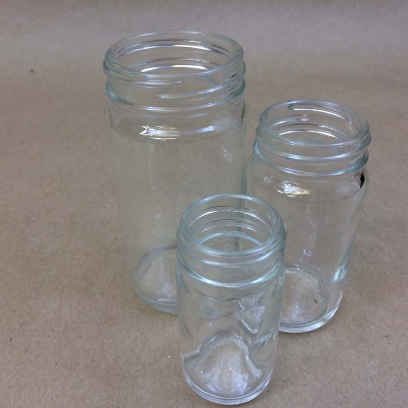 Small Glass Jars for Art Projects | Yankee Containers: Drums, Pails ...